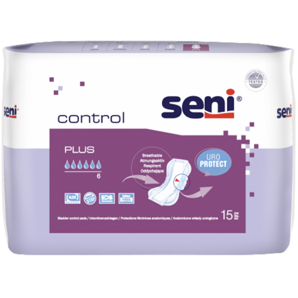 Прокладки урологічні SENI CONTROL PLUS (15 шт.)